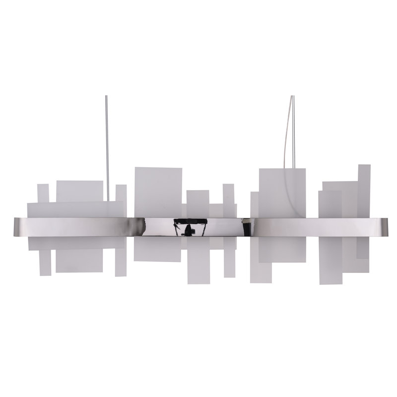 Luminaire suspendu géométrique unique