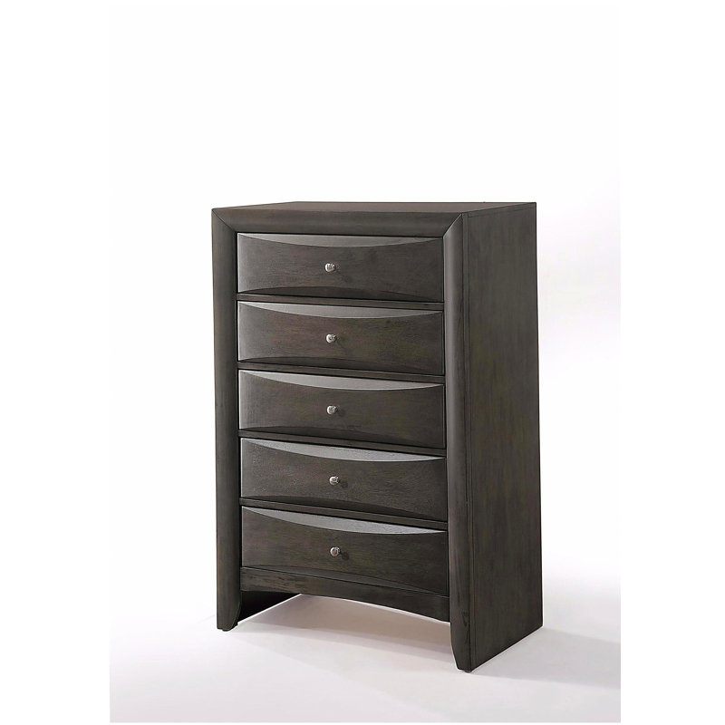 Commode en chêne gris Irlande, Gris