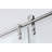 60"W x 76"H Single Sliding Shower Door | Tempered Glass | Fully Frameless-122919085
