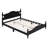 Retro Style Platform Bed-375252097-375252099