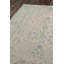 Tapis ivoire / bleu en laine noué à la main Concord Lowell-44472254