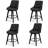 Kiliam Upholstered Swivel Counter & Bar Stool with Solid Wood Frame-516767245-516767241-519214730