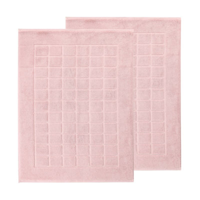 Tapis de bain réversible 100% coton épais et absorbant