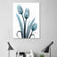 Midnight Sky Tulip Trio - Wrapped Canvas Print-668748623