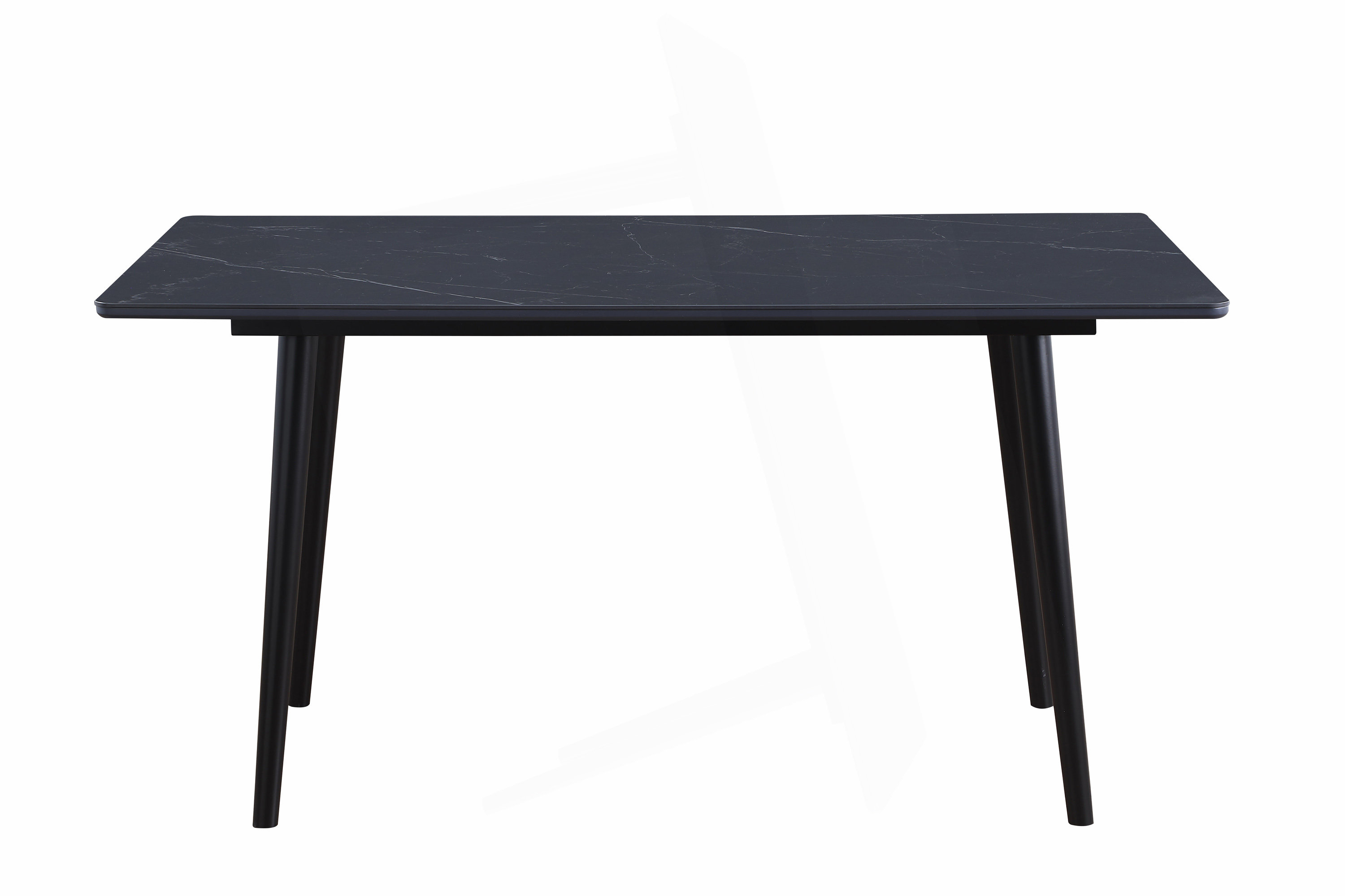 Ivy Bronx Modern Contemporary Dining Table, Sintered Stone Top Table ...