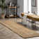 Waring Farmhouse Handmade Flatweave Jute Natural Area Rug