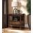 Modern Style End Table With Round Knobs And Pull Out Tray For Living Room