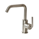 Cigno Deck Mount Single Hole Bathroom Faucet with Drain Assembly