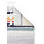 Tapis orange / rouge / blanc en polyester tissé à la machine Govinder-1728543771