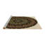 Tapis en chenille brun-68680738