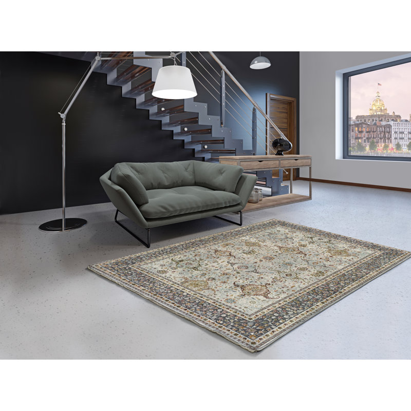 Bernhart Oriental Area Rug, Rectangle 120 x 170cm