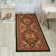 Tapis oriental rouge Lukeson