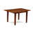 5 Piece Dining Table Set Includes a Rectangle Wooden Table with Butterfly Leaf and 2 Faux Leather Dining Chairs with 2 Benches, Mahogany-1998055286