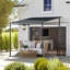 Outsunny 2.4 x 2.4 m Wall Mounted Pergola Gazebo UPF30+-205536497
