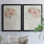 Fashion Floral Silhouette I - Ensemble de 2 peintures sur toiles-1739380401-1739380398