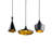 Miesville 3-Light Geometric Cluster Pendant – Modern Ceiling Light Fixture for Dining Room, Kitchen, or Living Room