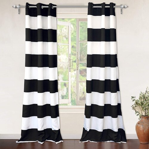 Breakwater Bay Eastcote Polyester Blackout Curtain Pair & Reviews | Wayfair