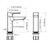 Single-Hole Single-handle Bathroom Faucet-43157481