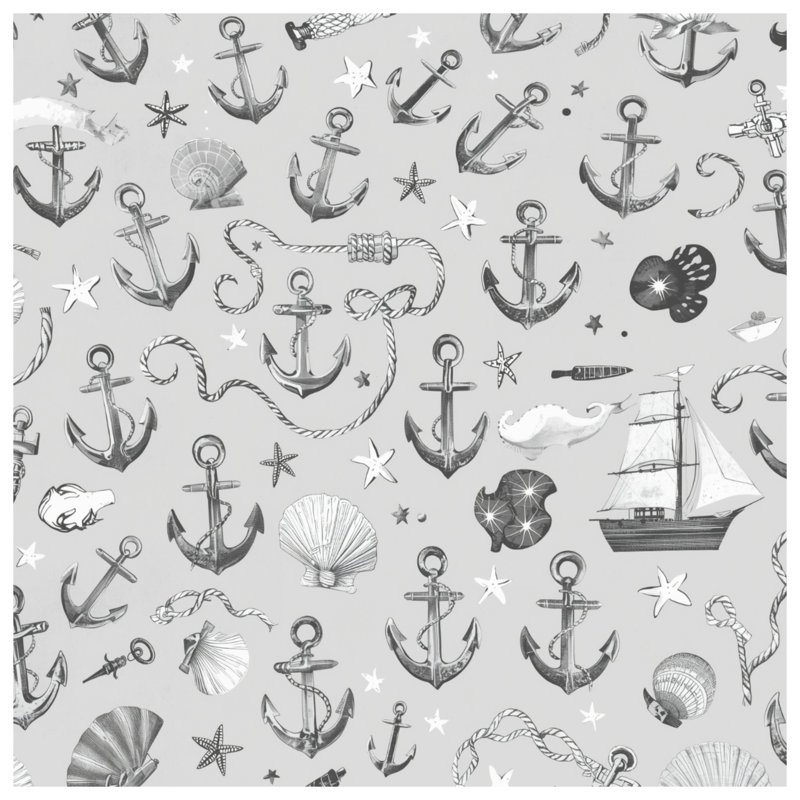Édredon Nautical Anchor Shells, Très grand lit