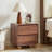 End Table With 2 Drawers-1890690788