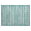 Machine Washable Indoor/Outdoor Xhevrie Aqua Rug-112171393