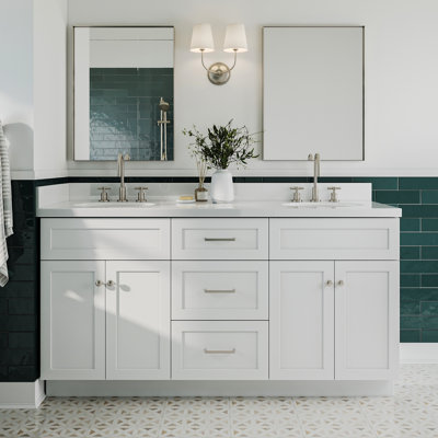 Base de meuble-lavabo double Paulla