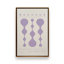 «Midnight Retro Bauhaus», reproduction sur toile encadrée-880685459-903584860-903584870