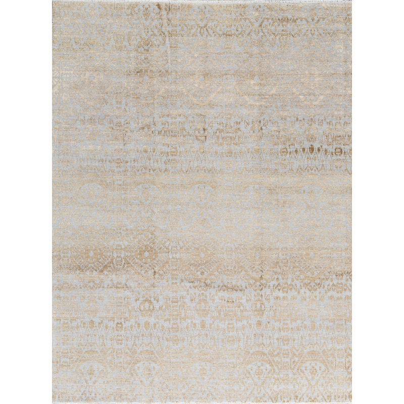 Ikatville Handmade Wool Ikat Area Rug