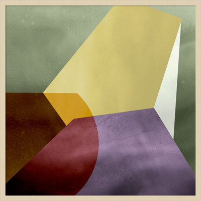 Essentially Minimal VI by Flagler Wood Framed Wall Art Print
