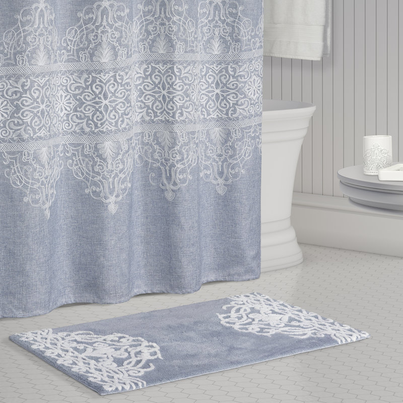 Lauralynn - Rug Bath Rug, Blue