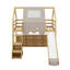 Lit mezzanine simple avec tente-745555564
