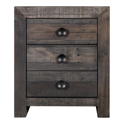 Annandale 3 - Drawer Solid Wood Nightstand