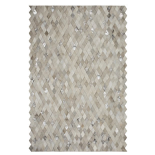Demeter Cowhide Geometric Indoor Rug