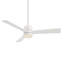 Ventilateur de plafond intelligent d'intérieur / extérieur à 3 pales de 52 po avec télécommande et ensemble d'éclairage à DEL inclus-118433078-50617989-50617995