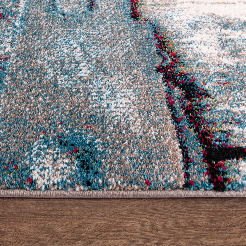 Malachi Abstract Area Rug, Rectangle 200 x 290cm