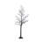 6ft. Pre-Lit Halloween Minimalist Twig Artificial Fall Tree with 320 Orange and Purple LED Lights