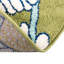 Tapis vert à motif floral Saegertown-1950128317