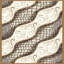 Tapis beige / crème en polyester Crick-1564118373