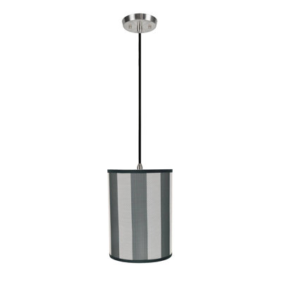 Beacon 1 - Light Satin Nickel Single Pendant