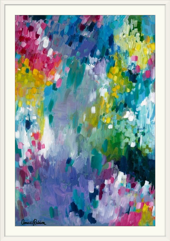 'Dancing in The Rain' by Fultonham Painting Print Wrought Studio™ 