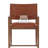 Morrow Upholstered Arm Chair in Brown