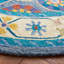 Tapis géométrique en laine et coton touffeté à la main Cyriel-1218149888