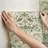 Strawberry Thief Fennel Peel and Stick Wallpaper-124425789