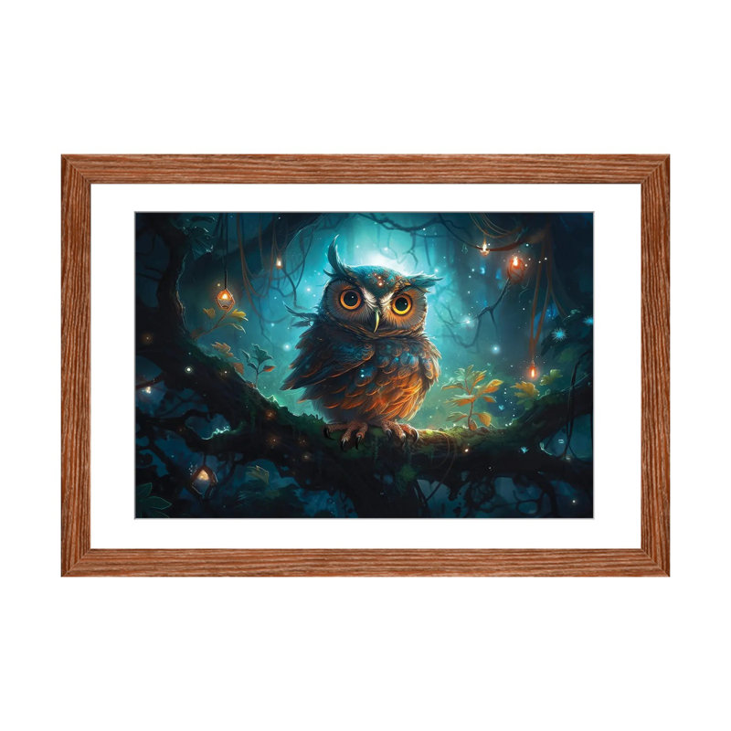 Cosmo, Classic Wood Open Corner Frame Paper, 16" H x 24" W x 1" D