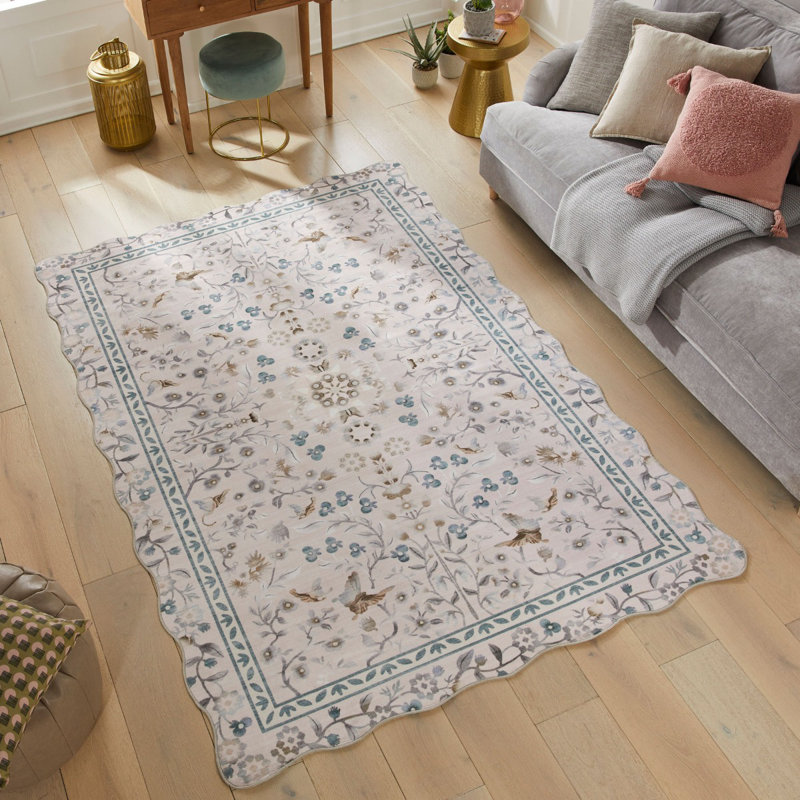 Ankica Floral Area Rug, Rectangle 160 x 230cm
