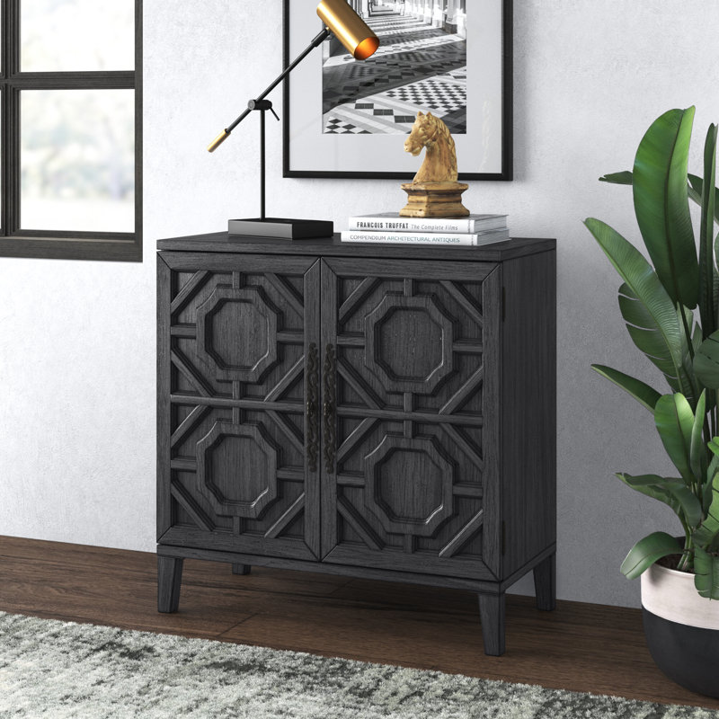 Agosto Accent Cabinet, Gray