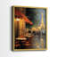 Paysages de la série Cccxxxi - reproduction encadrée de qualité supérieure - prête à être accrochée - aucun clou requis-139487843-139487841