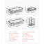 Support de rangement de douche pour salle de bain