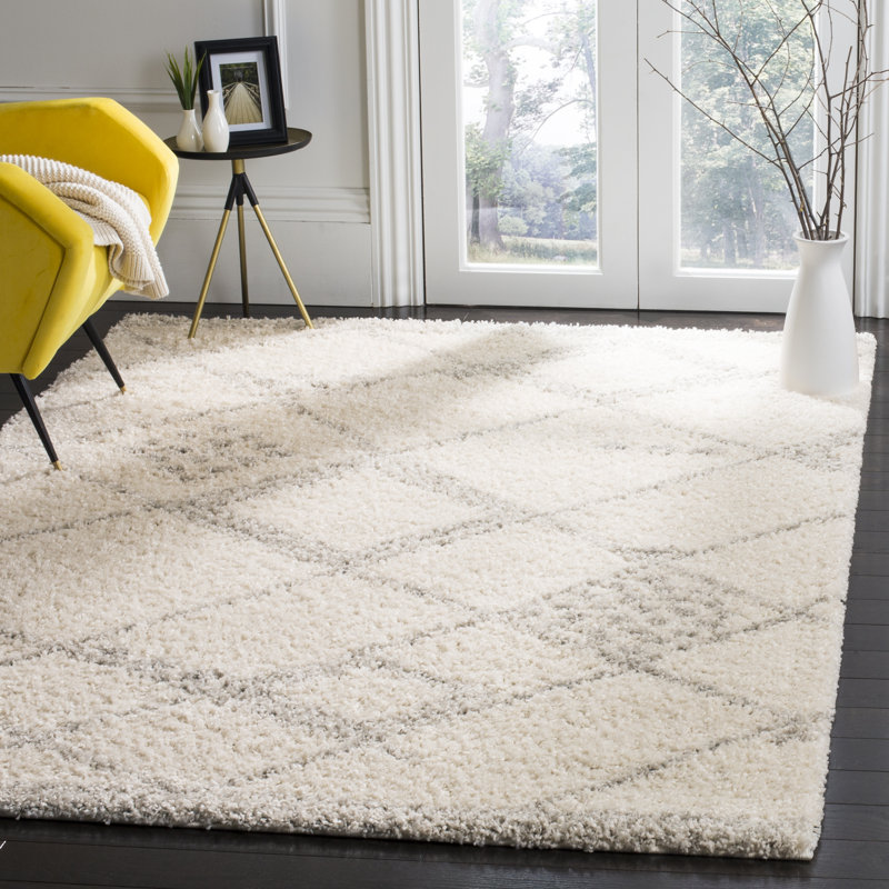 Langara Geometric Hand Woven Area Rug, Rectangle 155 x 229 cm