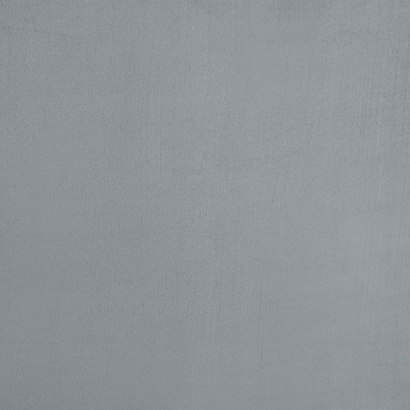 Chaise capitonnée grise et dorée